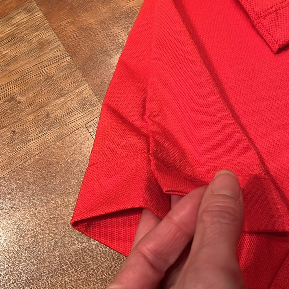 Like new orange Nike Golf Tour Performance long sleeve top - Picture 8 of 15